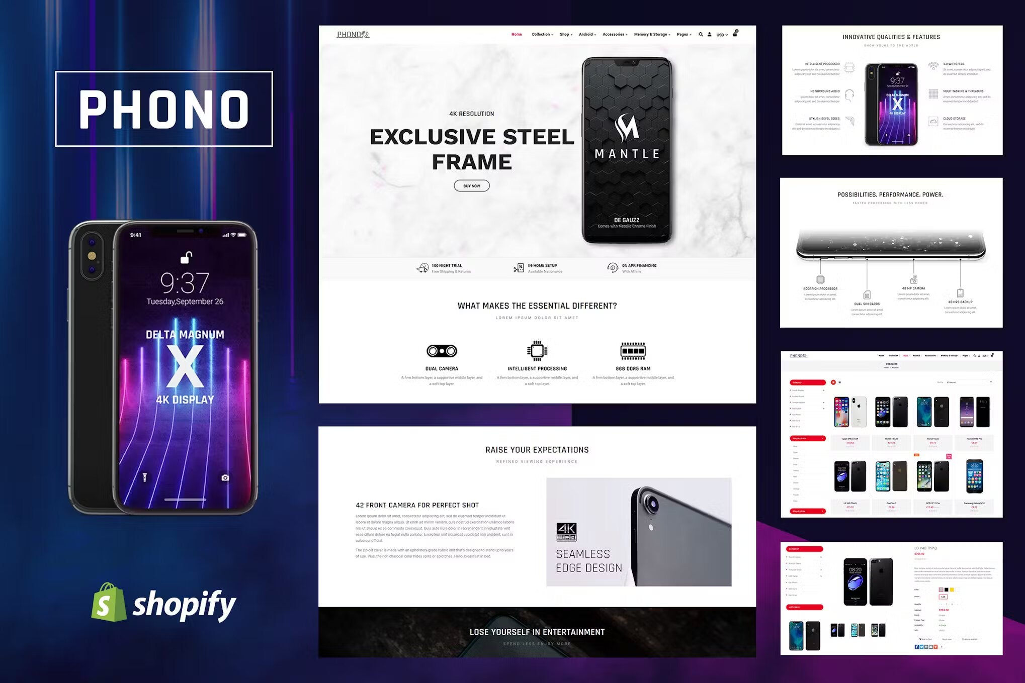 Phono | Phone Accessories Shopify Theme by exstore